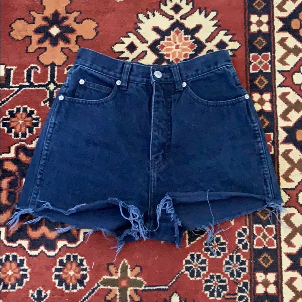 Vintage denim shorts